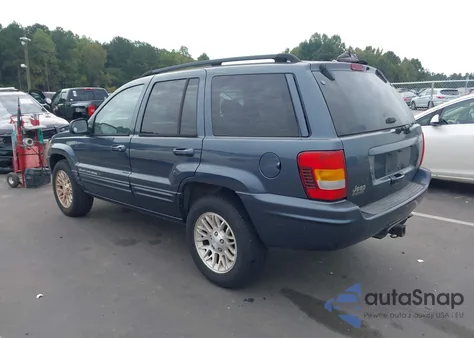 2002 Jeep Grand Cherokee Limited from USA, damaged, VIN 1J4GW58N62C325273